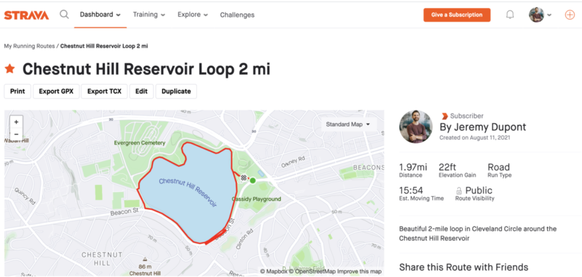 Top 4 Boston Running Routes — Ripple Boston
